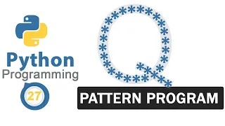 Python Pattern Programs Printing Stars in Q Shape