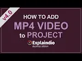 Download Lagu How to Add MP4 Video to Project