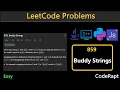 Buddy Strings Leetcode Q 859 Python C Java JavaScript LeetCode Daily Challenges