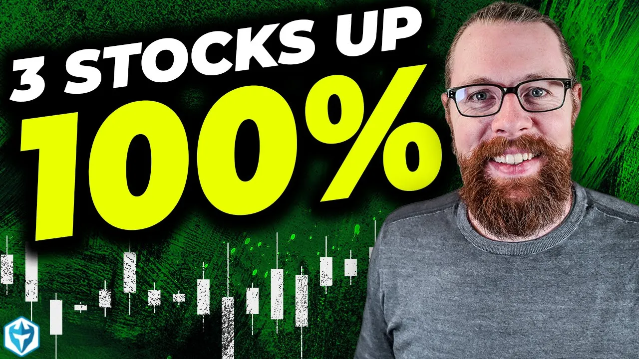 THREE (3) Penny Stocks Up 100%+: video thumbnail