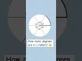 Download Lagu How many degrees are in one radian? #circle #circles #radian #maths #mathematics #math #geometry