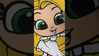 Coloring Disney Princess Rapunzel