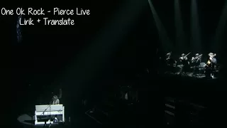 Download One Ok Rock - Pierce Live + Lirik \u0026 Translate Indonesia MP3