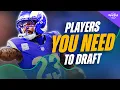 5 Early-Round Fantasy Football Draft Picks To Target Expert Advice on Top Players 2026