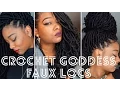 How To Make Easy Crochet Goddess Faux Locs w Up Do Braid Pattern