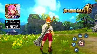 dragon nest 2 evolution english version cbt gameplay android ios 