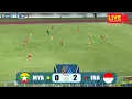 🔴LIVE▪  TIMNAS INDONESIA VS MYANMAR LIVE HARI INI SEA GAMES 2025
