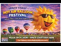 Space Coast Hot Air Balloon Festival Set for March 20-21 in Viera