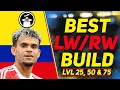 BEST BUILD FOR LVL 25 50 75 EAFC 26 Clubs