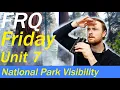 AP Environmental Science FRQ Friday Unit 7 National Park Air Quality