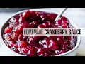 Super Simple Cranberry Sauce Recipe