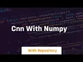 cnn with numpy