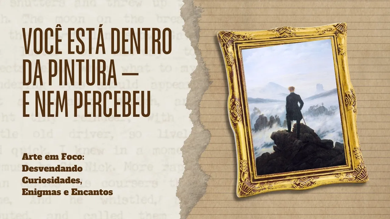 VOCÊ ESTÁ DENTRO DA PINTURA — E NEM PERCEBEU #HistóriaDaArte #Rückenfigur#Staffage#Festaiolo#arte