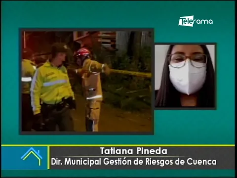 Deslizamiento afecta a una vivienda de construcción mixta en sector Balzay en Cuenca
