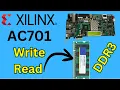 Xilinx MIG DDR3 Interface Read and Write using AXI traffic Generators