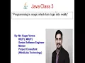 Core java class 3 OOPS in Java Super and This Keyword Java Bean Memory management Packages