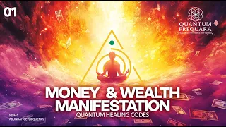 Money Manifestation Frequencies Wealth Activation Meditation with Quantum Healing Codes 528Hz