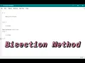 How to solve the root of a Non-Linear Equation f x 0 Using Bisection Method in MATLAB V6