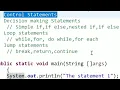 Java Control Statements Java Basics 36 Java in Telugu