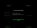 Python List comprehension
