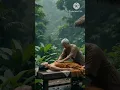 Traditional Massage in Nature Stress Relief in Indonesia #shorts #rain #asmr #massage