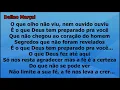 Você Não Imagina - Delino Marçal e Midian Lima playback com letra