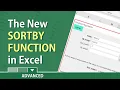 SORTBY Function in Excel - Dynamic Array Function by Chris Menard