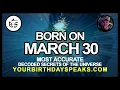 Born On March 30 Numerology and Astrology Analysis