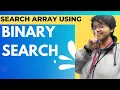 Java Binary Search In Hindi