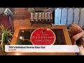 1940 s Budweiser Reverse Glass Sign SOLD FOR 275