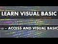 Learn Visual Basic link access database to visual basic