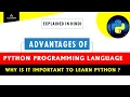 Why Is It Important To Learn Python Advantages Of Python Programming Language Codelopment