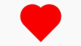 Basic Python Turtle Code Ace of Heart