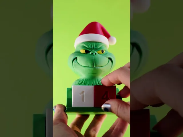 Grinch Christmas Countdown Calendar – Desk Decor video thumbnail
