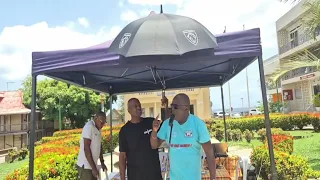 Hubert Quiaba est en direct de Pointe-Noire !
