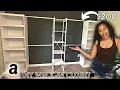DIY AMAZON WALK-IN CLOSET HACK Affordable Easy Storage for Clothes and Shoes Organization Hack