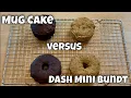 Dash Mini Bundt Maker vs Microwave Mug Cakes Is It Worth The Wait