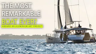 Truly Extraordinary! Check out the novel ideas in this Tortue 147, a design-disrupting alloy cat