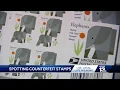 How to spot counterfeit postage stamps