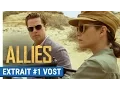 ALLIES - Extrait Entrainement au tir avec Brad Pitt Marion Cotillard VOST