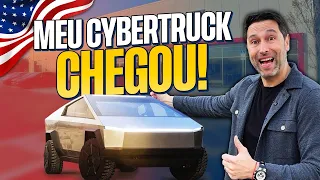 MEU CYBERTRUCK FINALMENTE CHEGOU | COMO É COMPRAR E DIRIGIR UM TESLA NOS ESTADOS UNIDOS? NÃO ERRE!