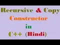 Recursive Copy Constructor in C