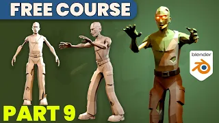How to Model Characters in Blender (Step-by-Step for Beginners) Part 9