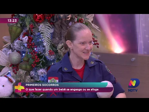 Primeiros socorros: saiba o que fazer quando um bebê se engasga ou se afoga