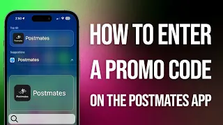 How To Enter A Promo Code On The Postmates App Easy Guide