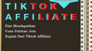 Gratis Buku Saku Tiktok Affiliate