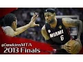 LeBron James Full Highlights 2013 Finals G4 at Spurs - 33 Pts 11 Rebs 4 Dimes LeBEAST