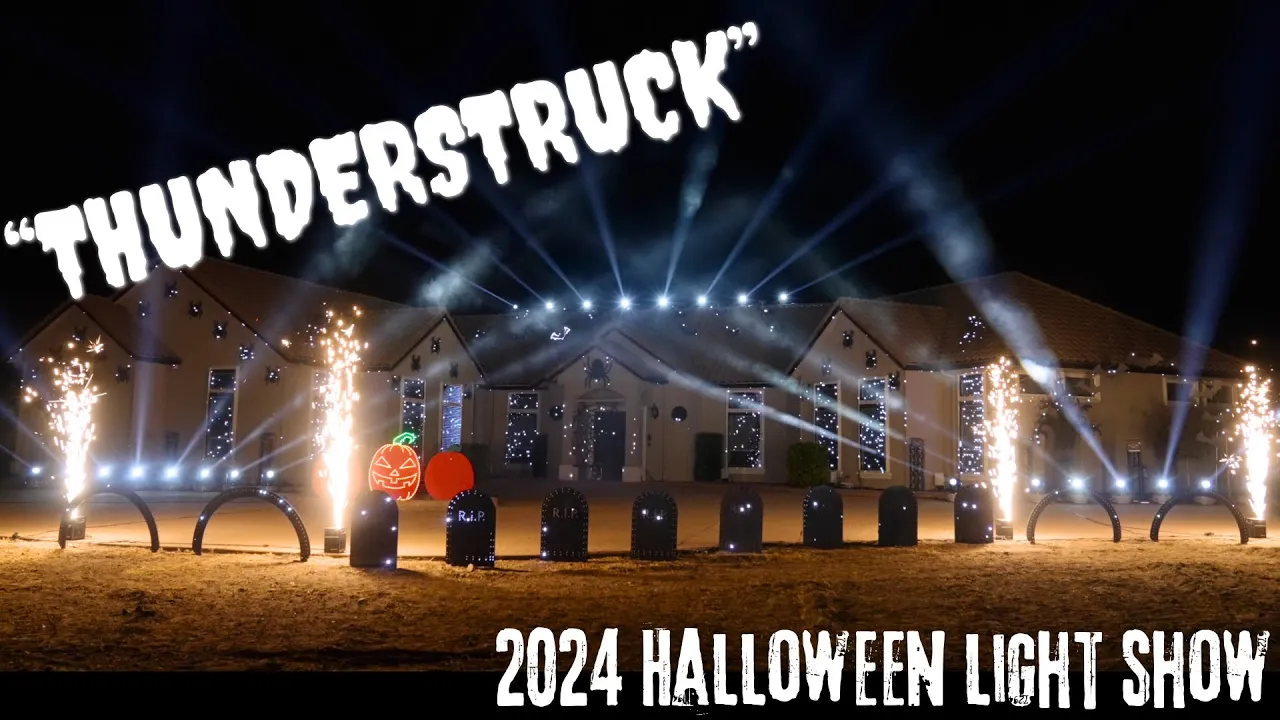 2024 Halloween Light Show Part 1 2024 Halloween Light Show Part 1