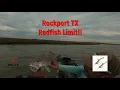 Rockport TX redfish limit - Hooked up to a monster fish