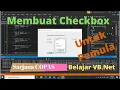 Menggunakan Checkbox di VB Net Pembelajaran 3